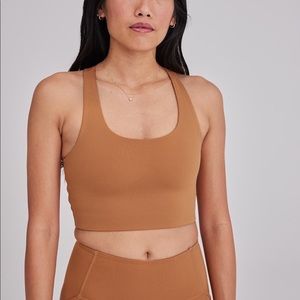 NWT Girlfriend Collective Paloma Bra in Twig